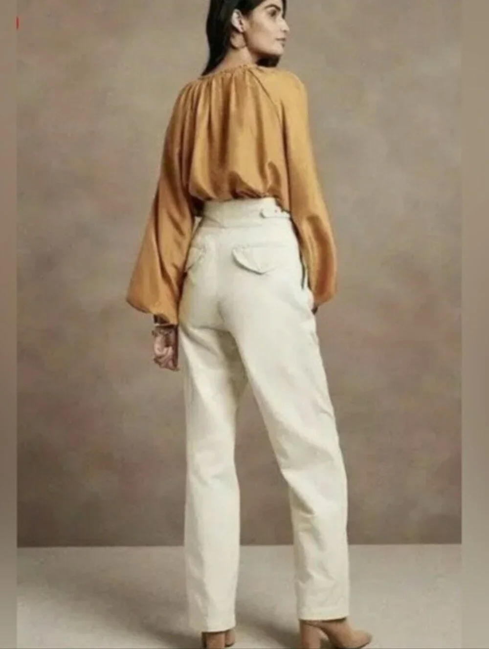 NWT Banana Republic Heritage Collection Explorer Pants - Cream, Size 8S